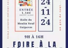 Vide-Greniers et Foire Puériculture le 24.11 à Guipavas