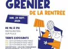 Vide Grenier de la Rentrée