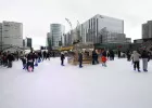 Une Patinoire de Glace à la Défense